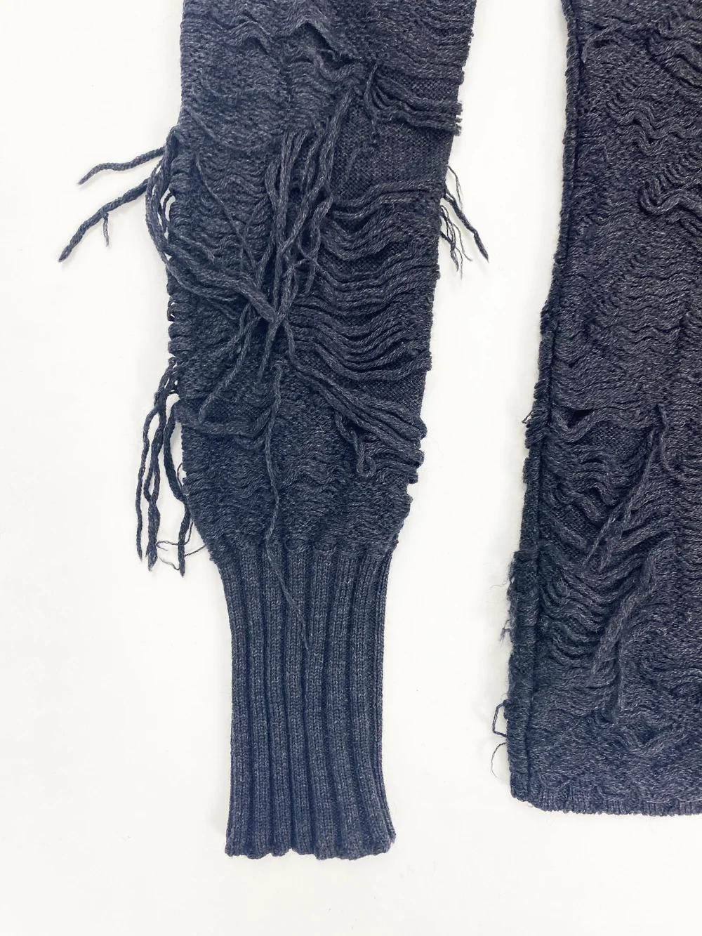 Maison Martin Margiela F/W 1993 shredded sweater — JAMES VELORIA